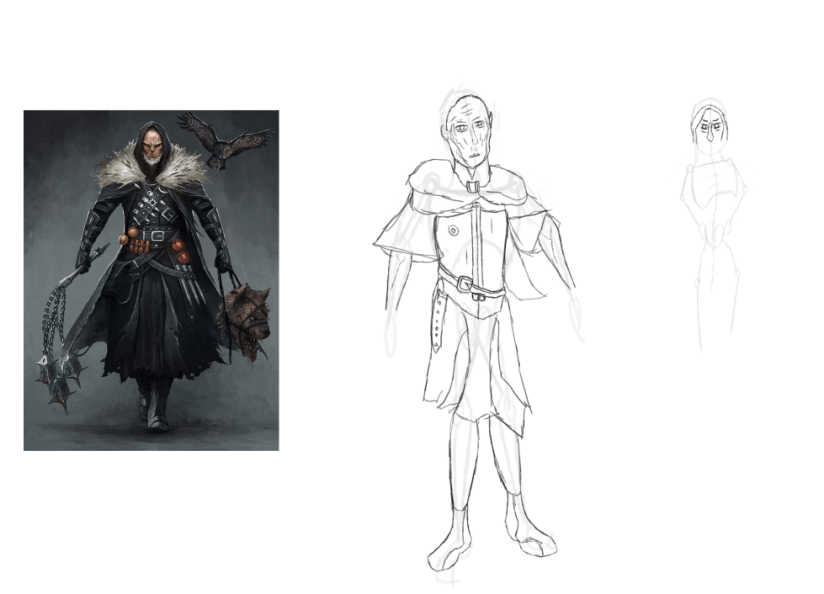 Blog Work Hunter sketch