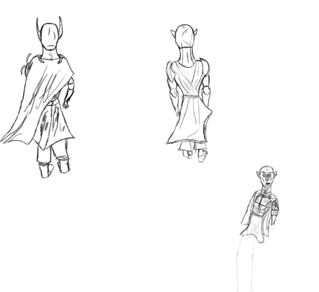 Turn Around Sketches