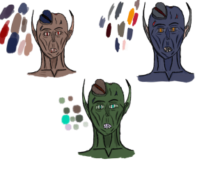 Vampire Colour Palette Tests