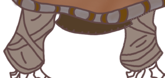 Legs base Texture Turn around