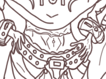 Monster Hunter Waist Detail