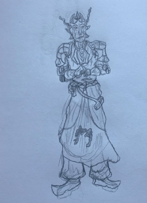 Mutated Priest Sketch