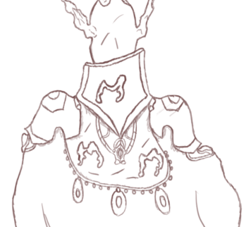 Vampire Turn Around Extra Shoulder Detail