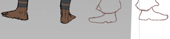 Vampire Turn Around Feet