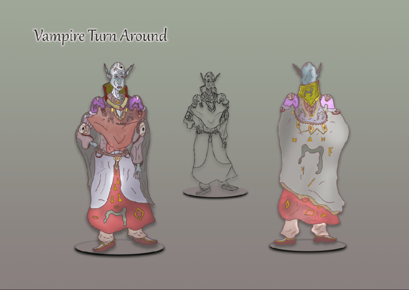 Presentation Board Vampire