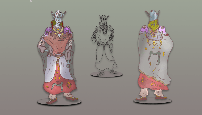 Presentation Board Vampire